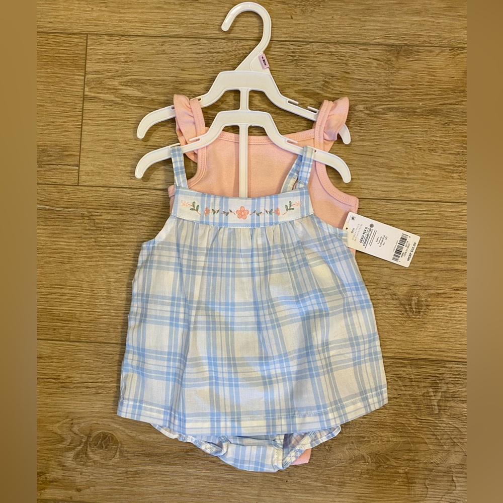 Carters 3 piece summer set. 9 months. NWT